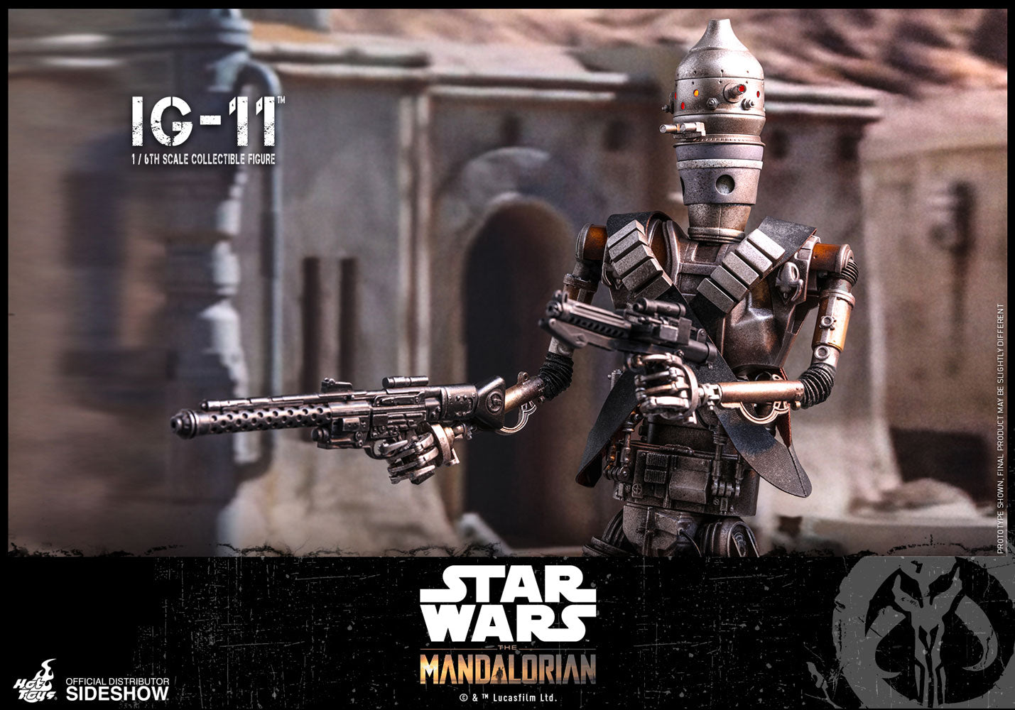 Hot Toys 1:6 Scale Star Wars Mandalorian IG-11 Detailed Collectible Figure