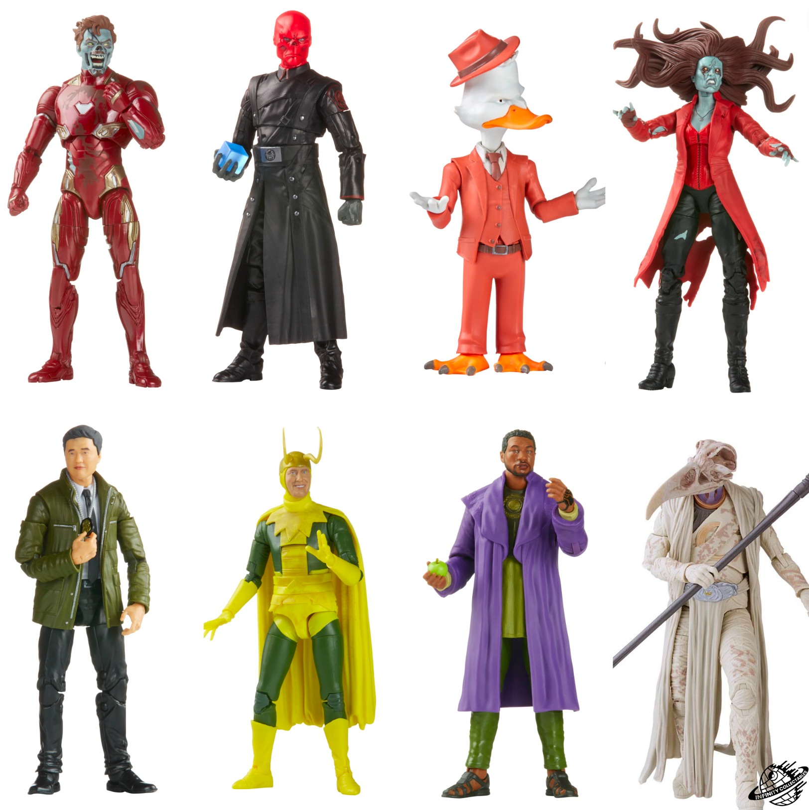Hasbro Marvel Legends What If... Khonshu Build - A - Figure Full Collection