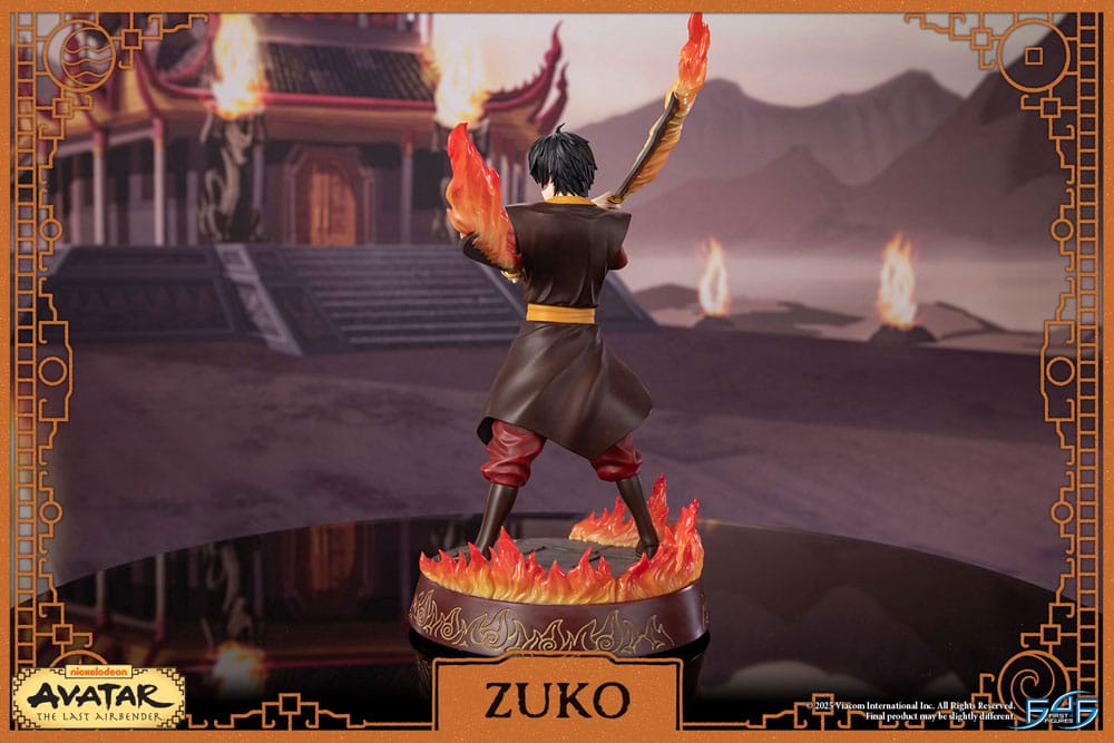First 4 Figures Limited Edition Collectible Statue of Zuko from Avatar The Last Airbender