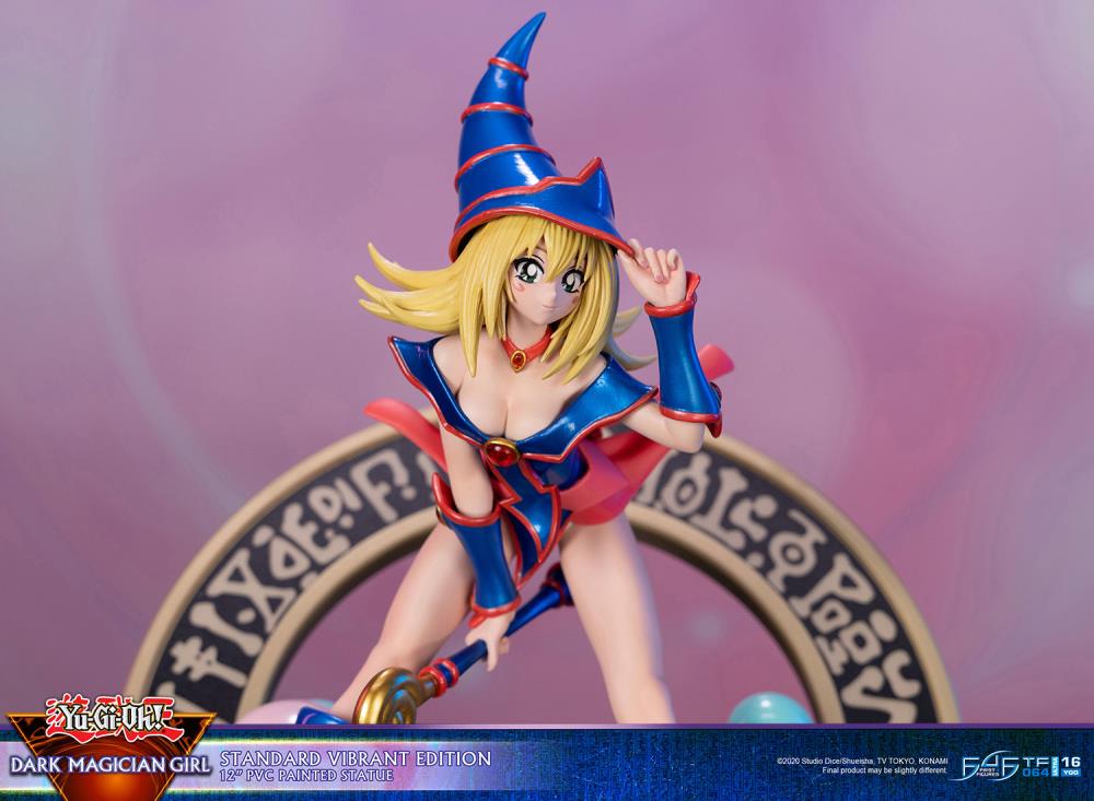 First4Figures Yu-Gi-Oh! Standard Vibrant Edition Dark Magician Girl Statue