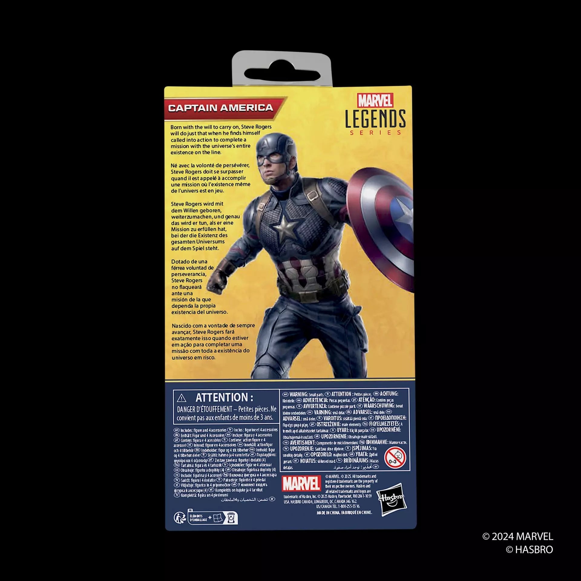 Hasbro Marvel Legends 6-Inch Captain America (Endgame) Premium Action Figure
