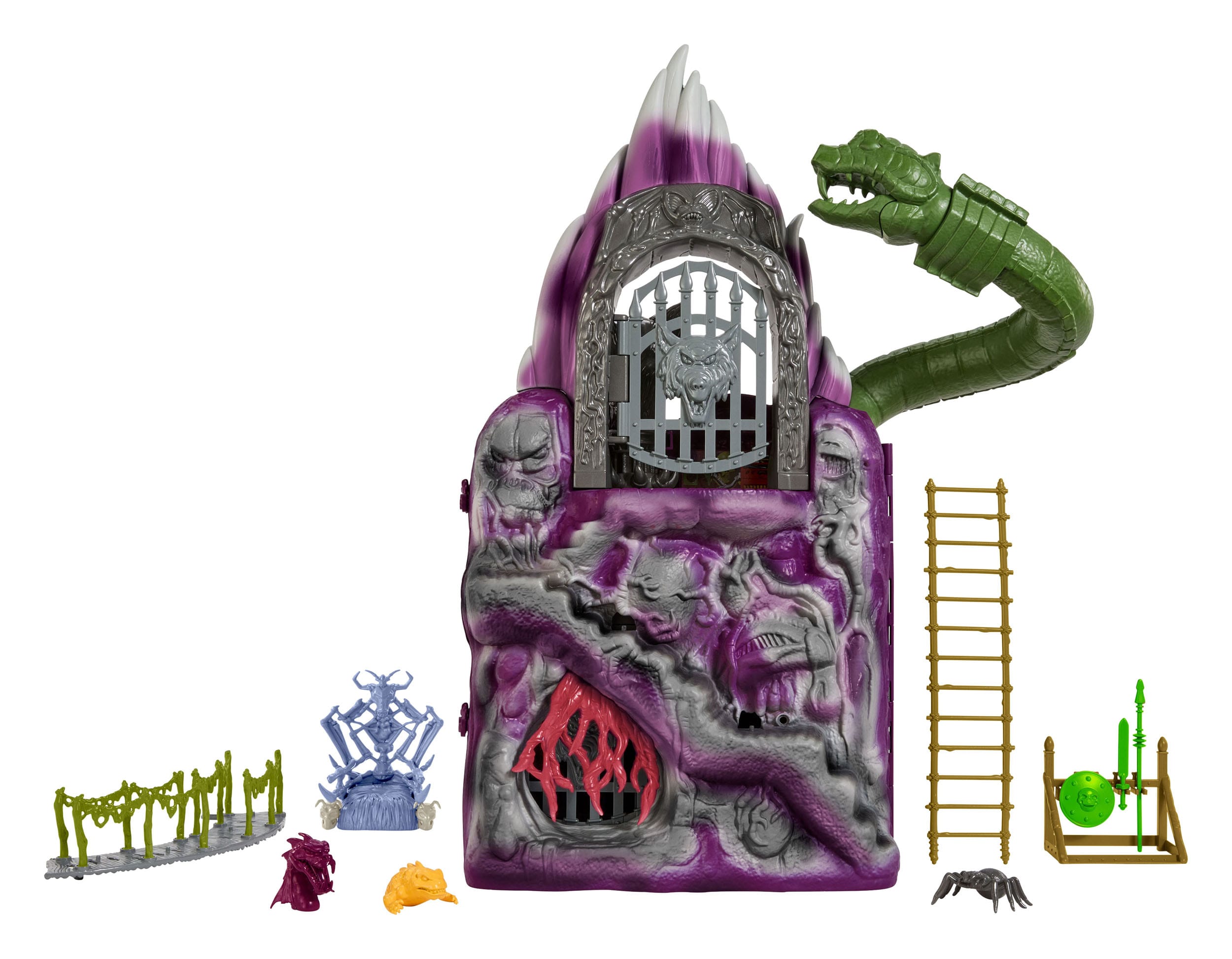 Masters of the Universe Origins: Modernized Snake Mountain Playset for 5.5 - inch Figures