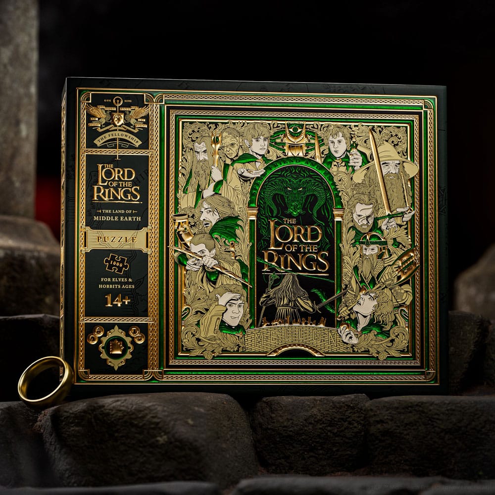 Innovative 1000-Piece Multi-Dimensional Lord of the Rings Puzzle