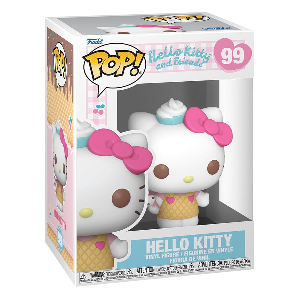 Sanrio Hello Kitty and Friends Funko POP! Vinyl Collectible Figure - Hello Kitty Holding Ice Cream