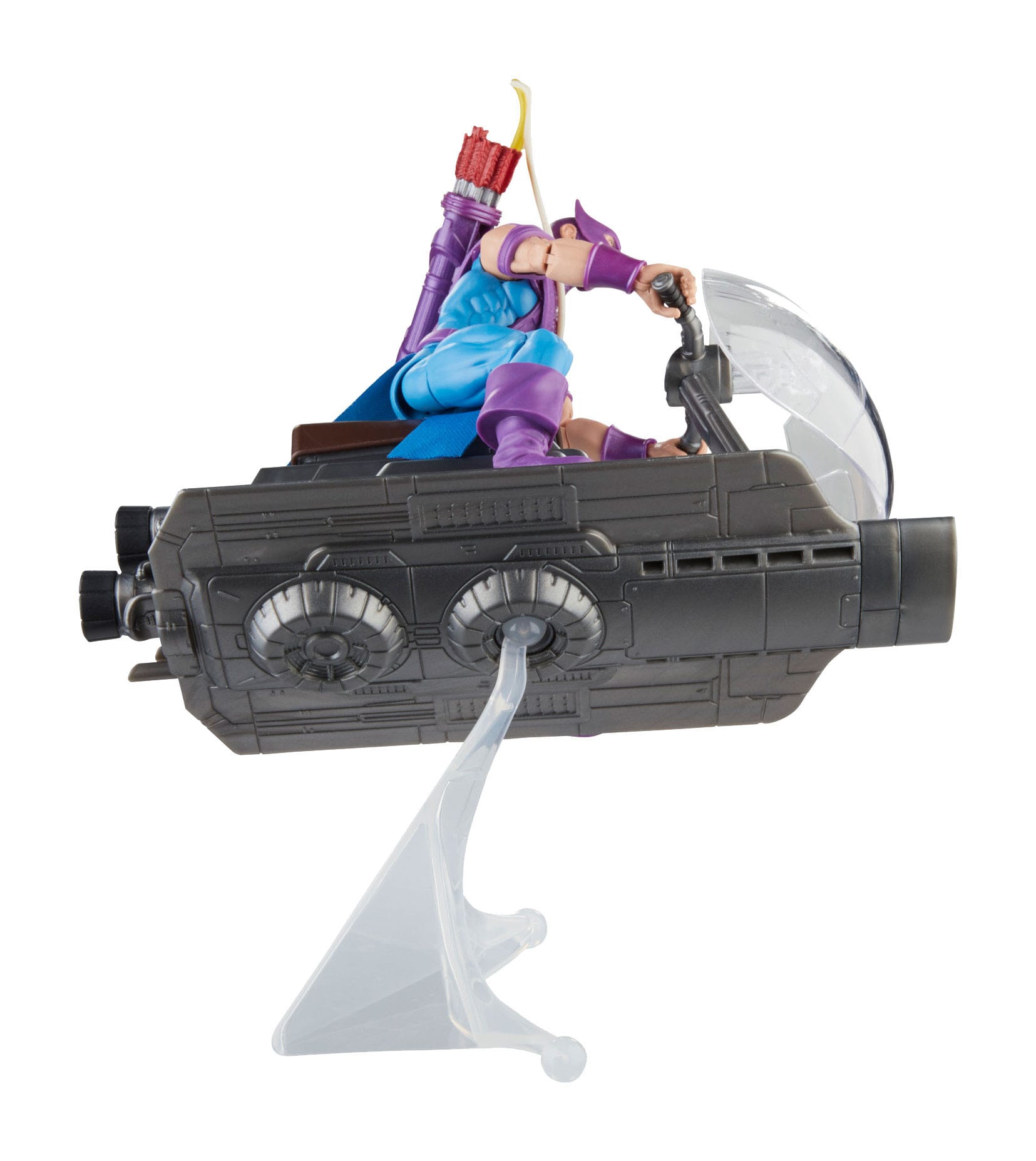 Hasbro's 6 - inch Marvel Legends Series Hawkeye with Sky - Cycle Collectible