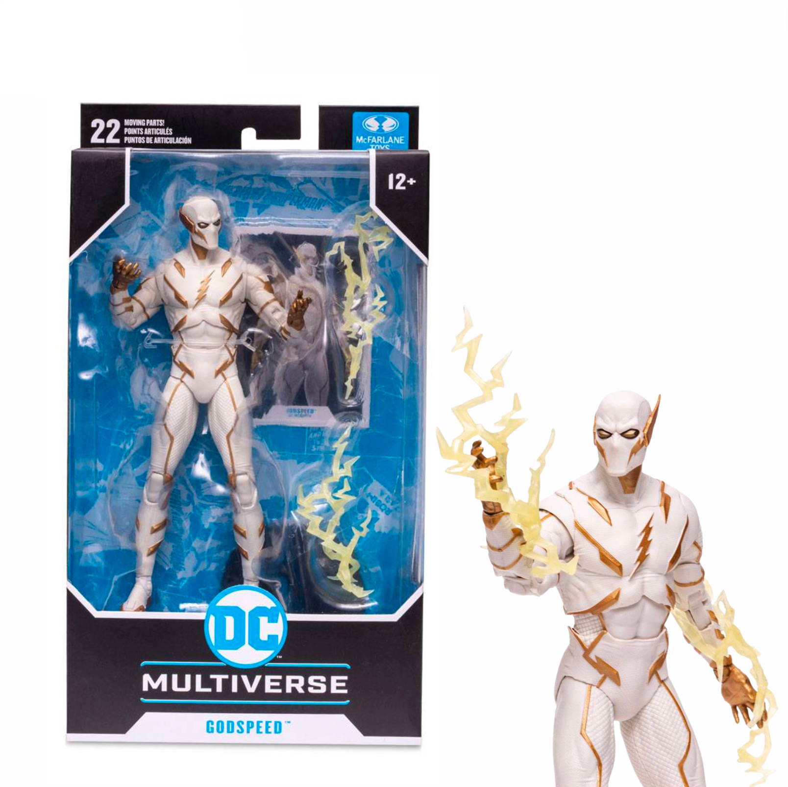 McFarlane 7-Inch Scale Action Figure of Godspeed from DC Multiverse