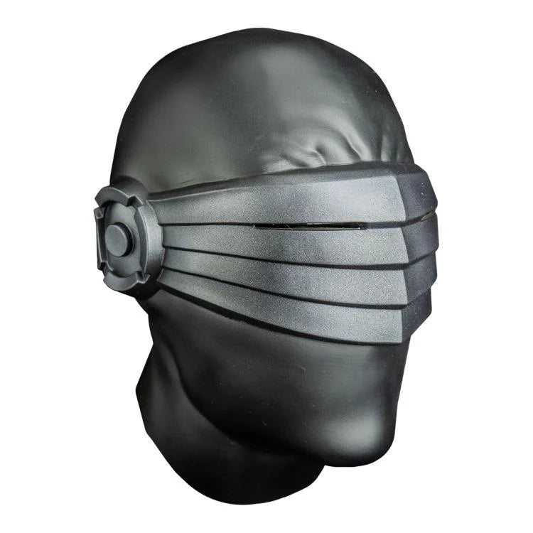 Officially Licensed G.I. Joe Snake Eyes Vinyl Collectible Mask for Costumes and Collections