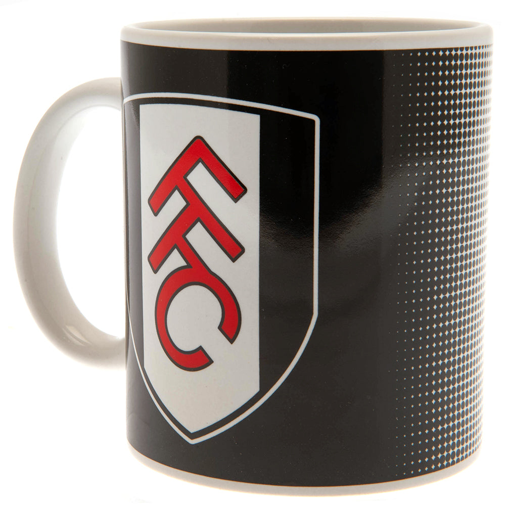 Fulham Football Club Halftone Design Everyday Ceramic Coffee Mug