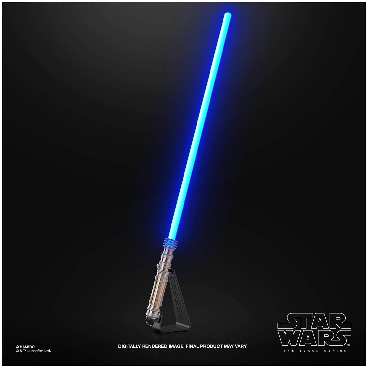 Hasbro's Premium Star Wars The Black Series Collectible Leia Force FX Elite Lightsaber for Enthusiasts