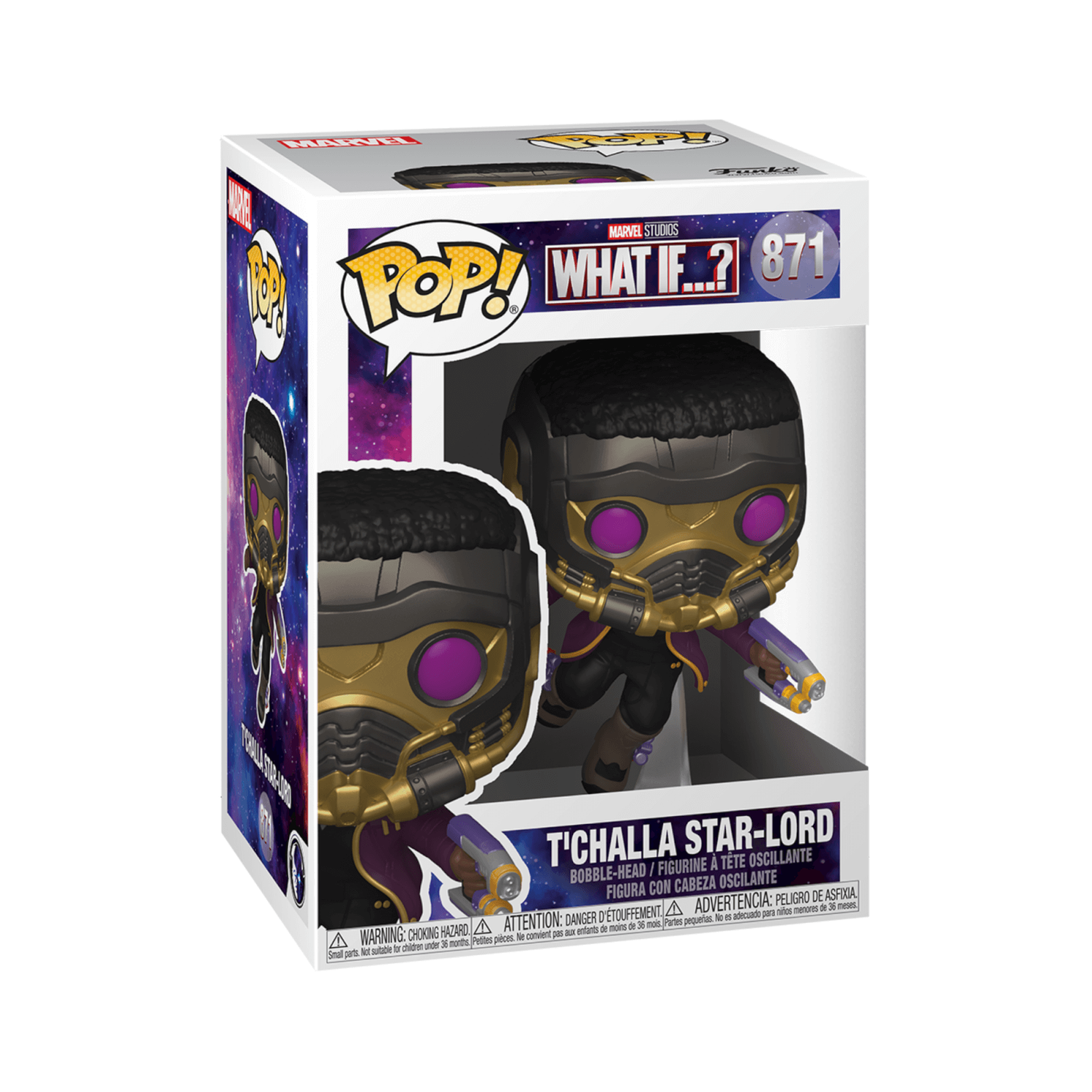 Marvel What If... T'Challa as Star - Lord Collectible Funko Pop Vinyl
