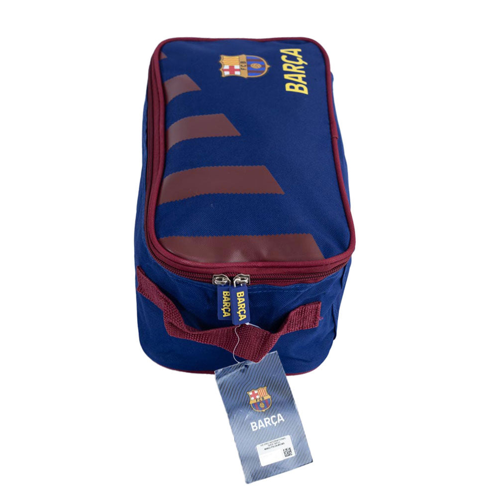 Football Equipment - FC Barcelona Stripe Style Football Boot Storage Bag