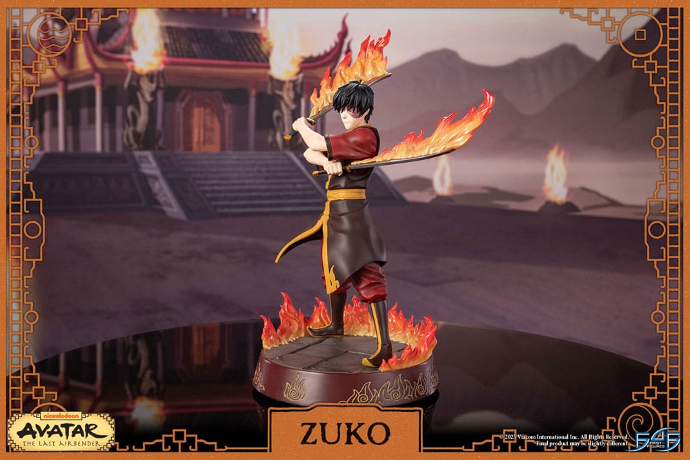 First 4 Figures Limited Edition Collectible Statue of Zuko from Avatar The Last Airbender