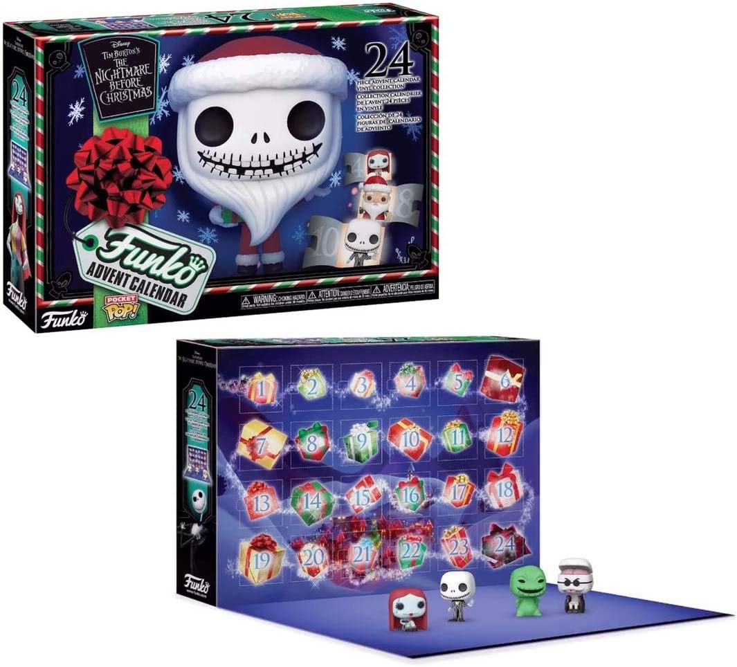 Funko Collectible The Nightmare Before Christmas Themed Advent Calendar for Holiday Season