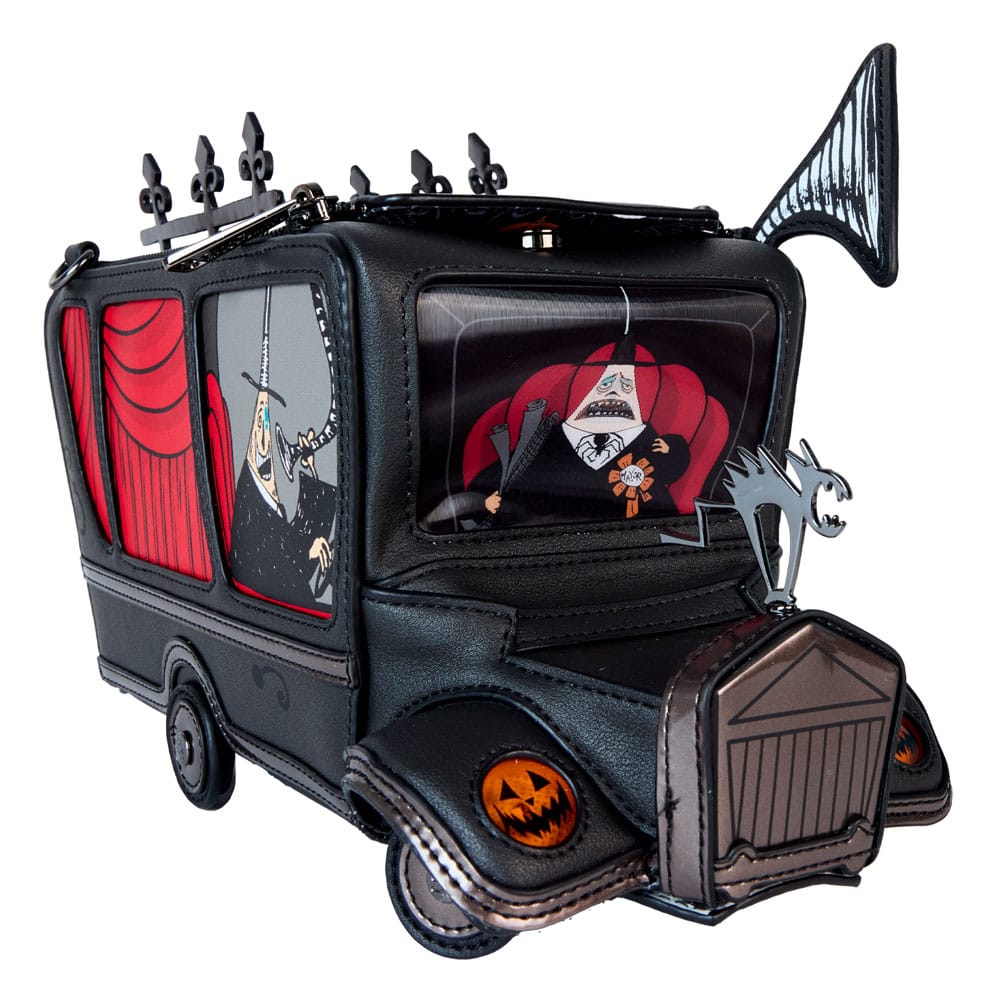 Loungefly Disney Nightmare Before Christmas Mayor's Car-Shaped Figural Crossbody Purse