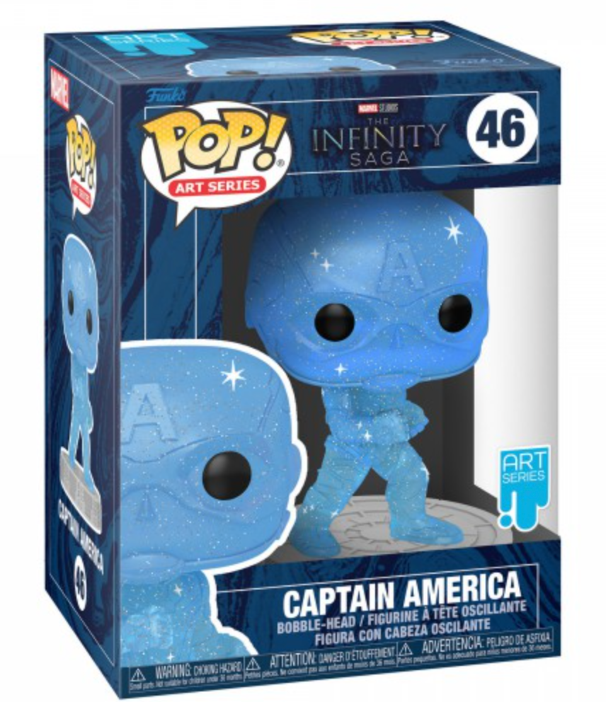 Complete Bundle of 6 Marvel Avengers Infinity Saga Artist Series Funko Pop Vinyl Collectible Figures