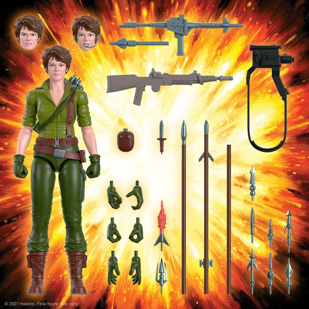 Super 7 Ultimates! Fully-Articulated 7-Inch G.I. Joe Lady Jaye Action Figure