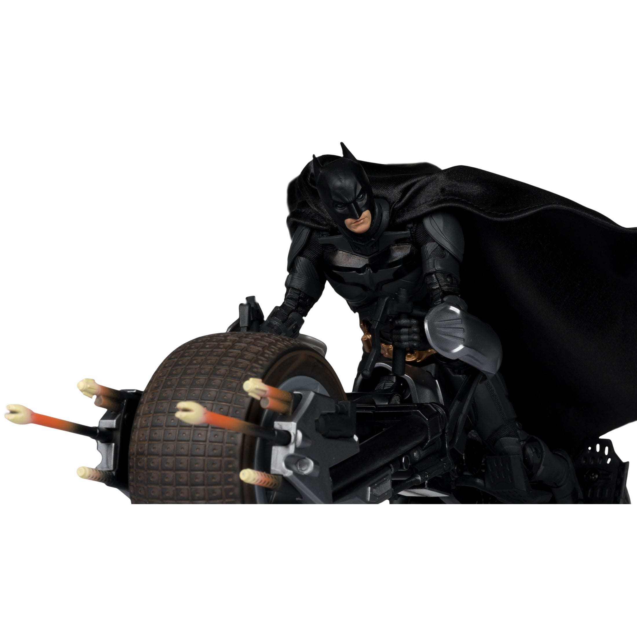 McFarlane DC Multiverse Gold Label 7-Inch Action Figure and Vehicle 2-Pack Featuring Batman and His Batpod from The Dark Knight Rises Movie