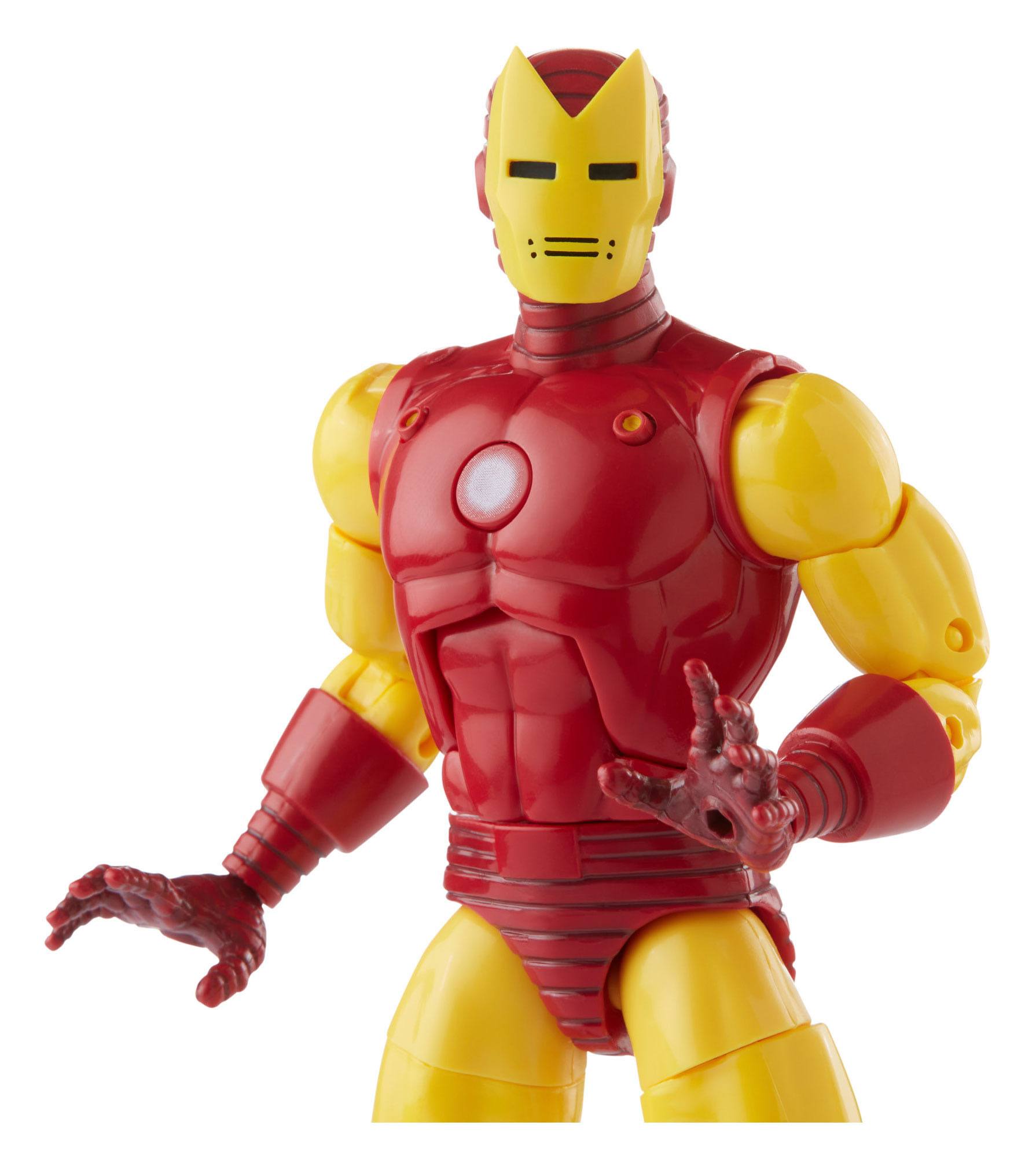 Hasbro 20th Anniversary Marvel Legends Series 1 6-inch Iron Man Collectible Action Figure