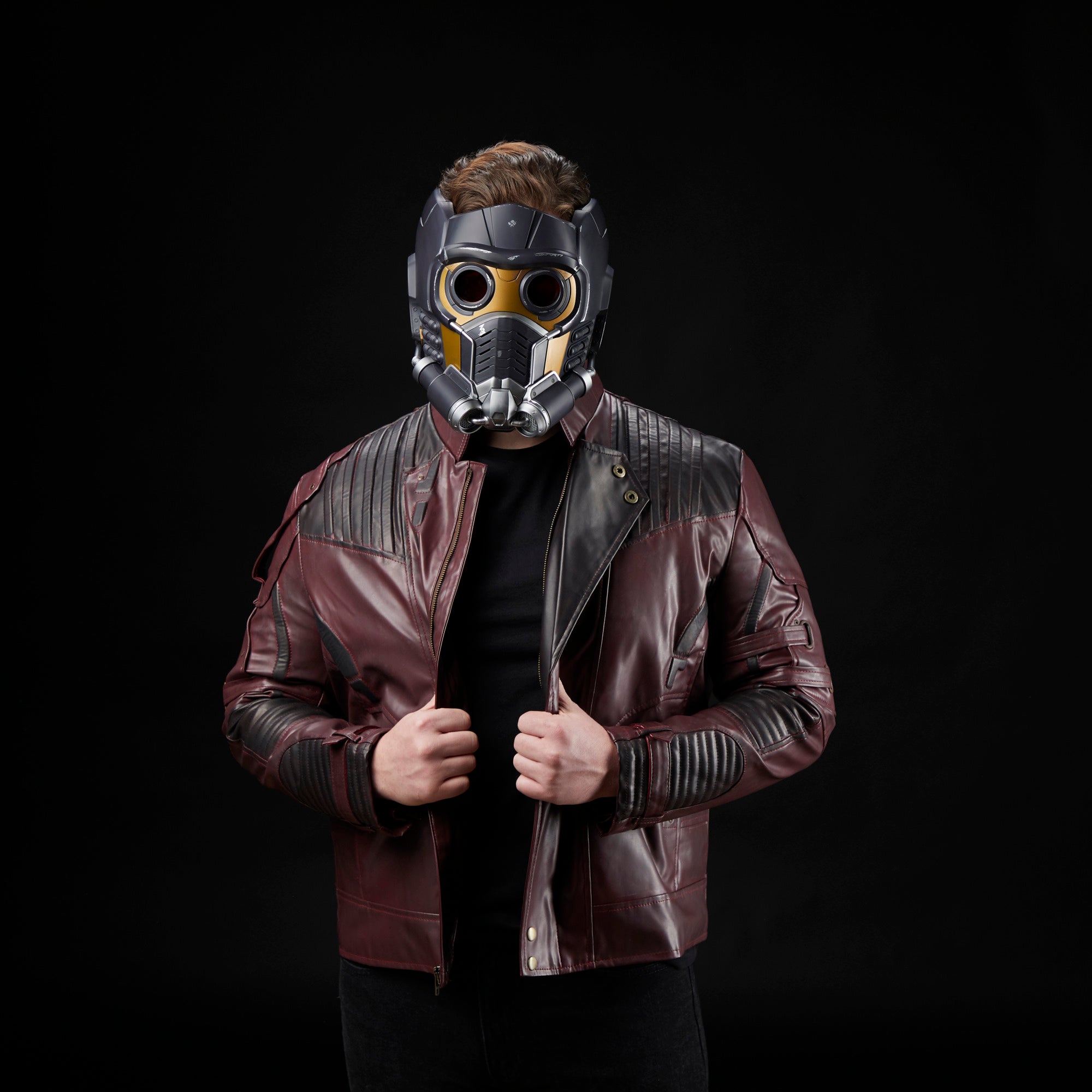 Marvel Legends Collectible Series Guardians of the Galaxy Star - Lord Electronic Role - Playing Helmet for Fans