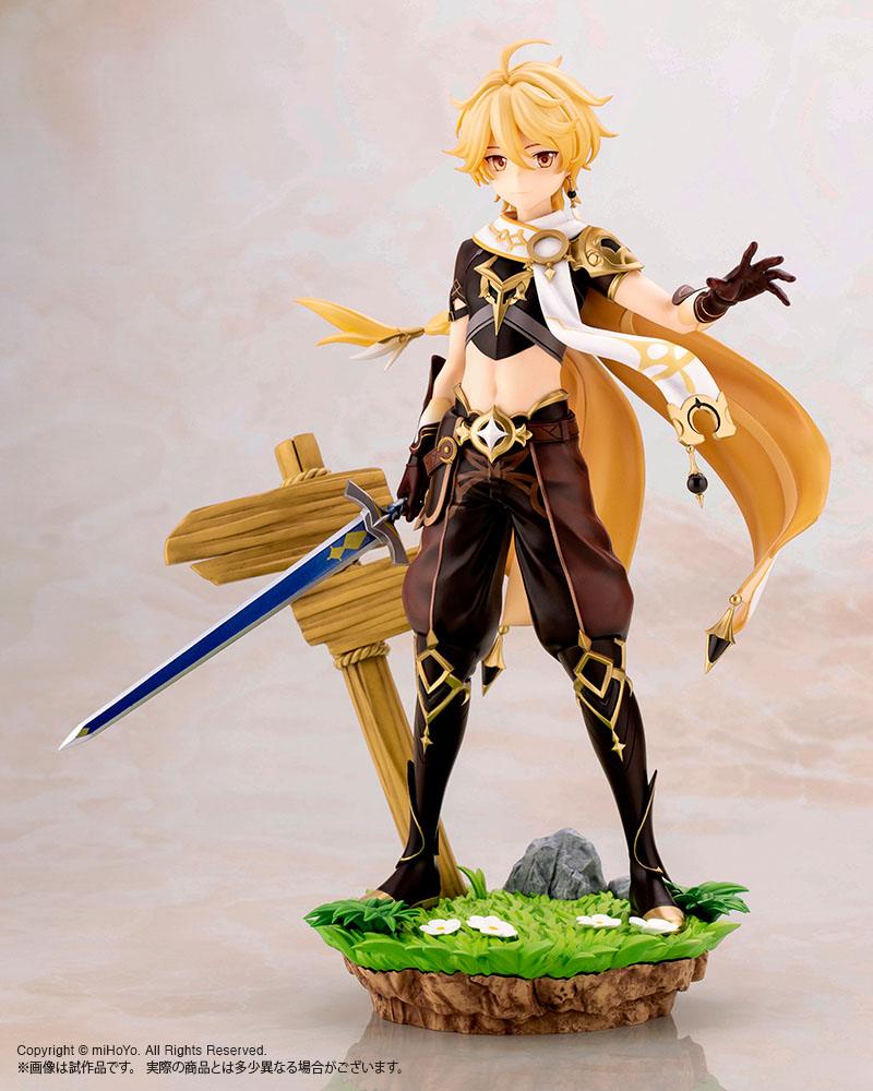 1/7 Scale Aether Figure from Genshin Impact - Bonus Edition with Two Heads