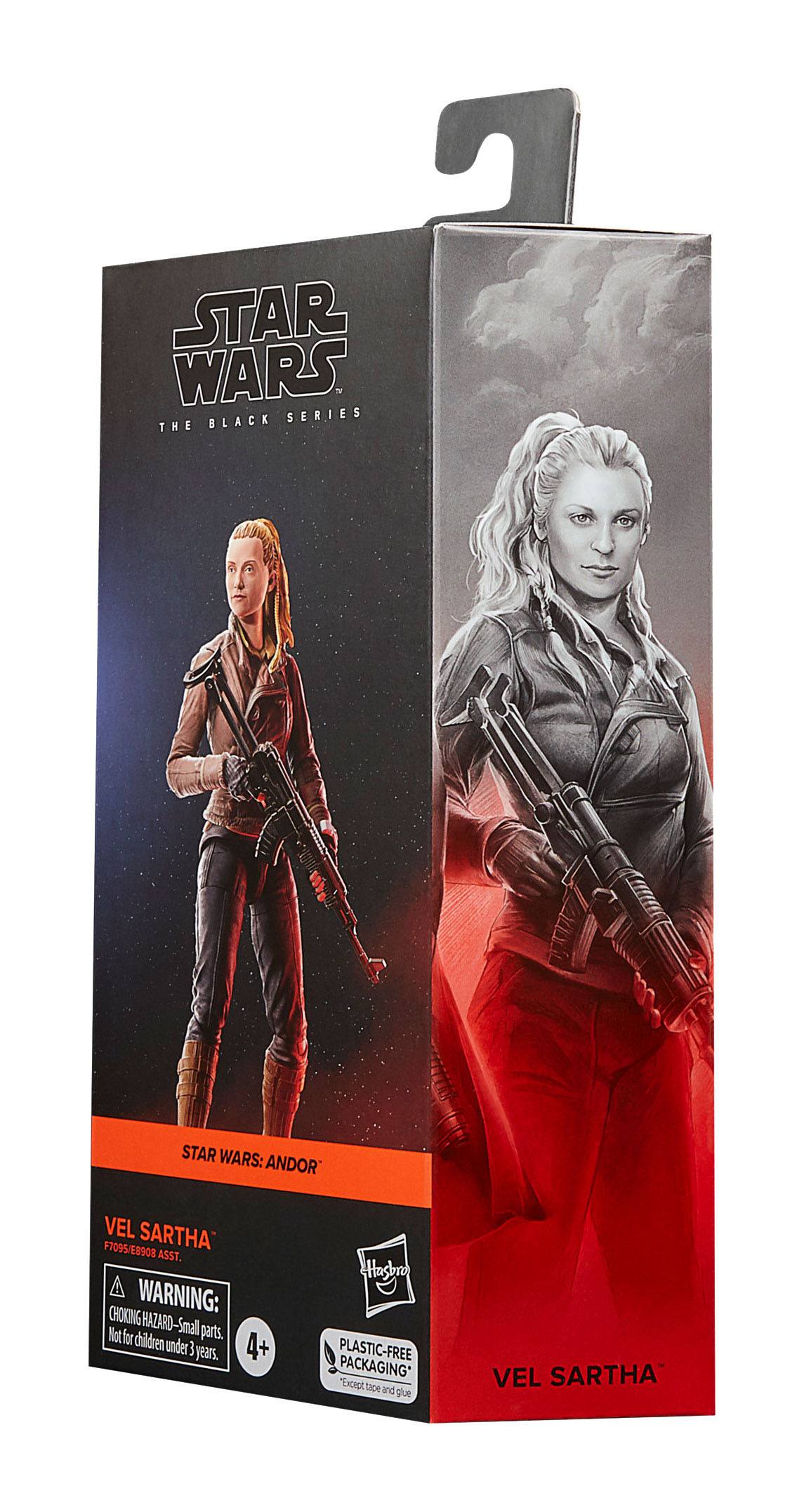 Hasbro's Highly Collectible Star Wars The Black Series Vel Sartha 6 - Inch Action Figure for Devoted Fans