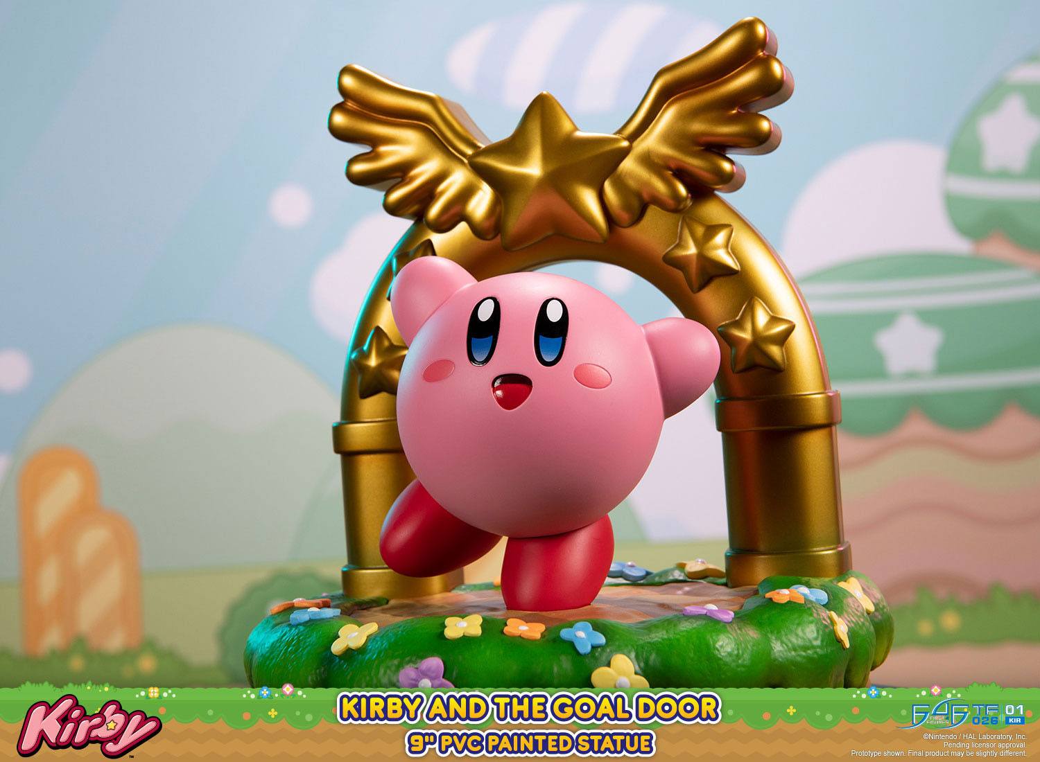 First4Figures Highly Detailed Kirby and the Goal Door PVC Collectible Figure