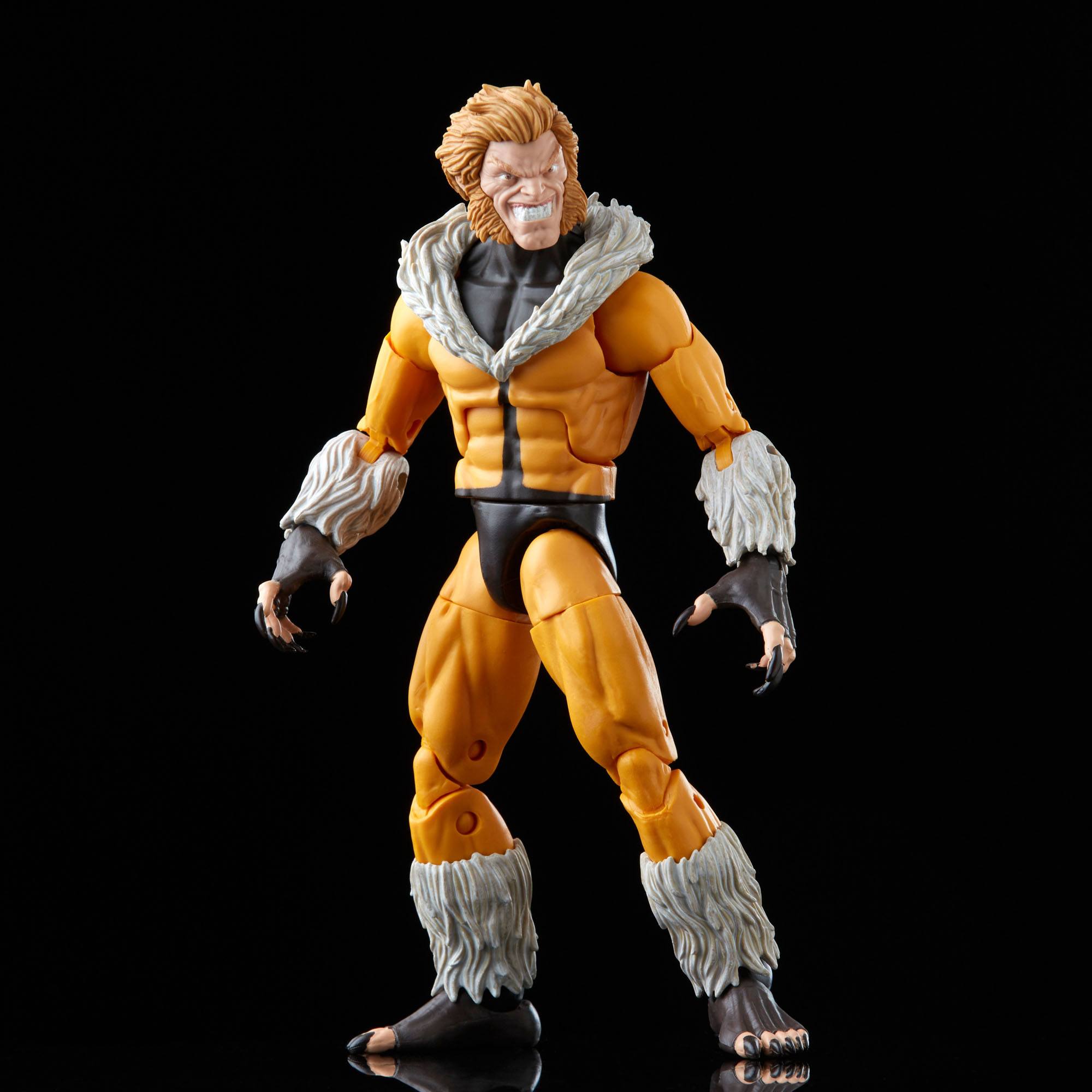 Marvel Legends Series 6-Inch Action Figure of Marvel’s Fierce Sabretooth