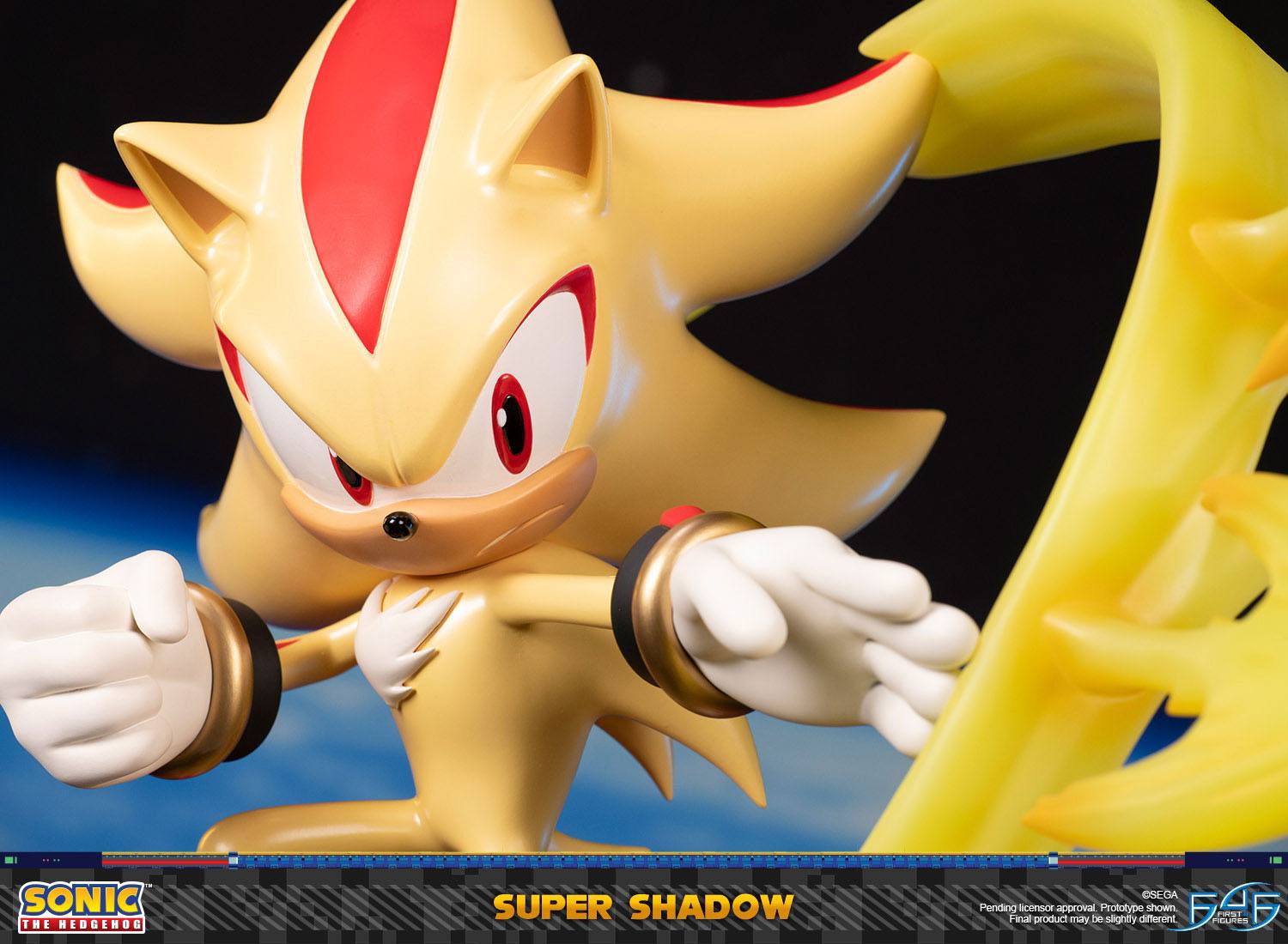 First4Figures Collectible Sonic The Hedgehog Super Shadow Resin Statue