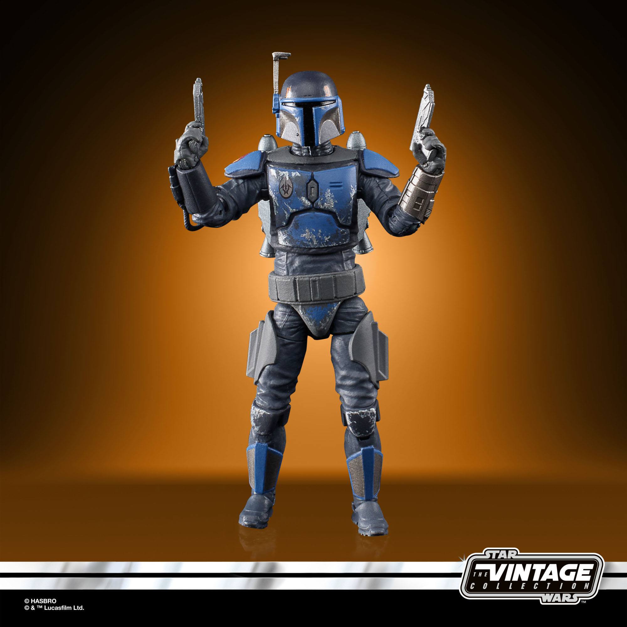 Hasbro Star Wars The Vintage Collection Action Figure - Mandalorian Death Watch Airborne Trooper Toy for Collectors and Fans