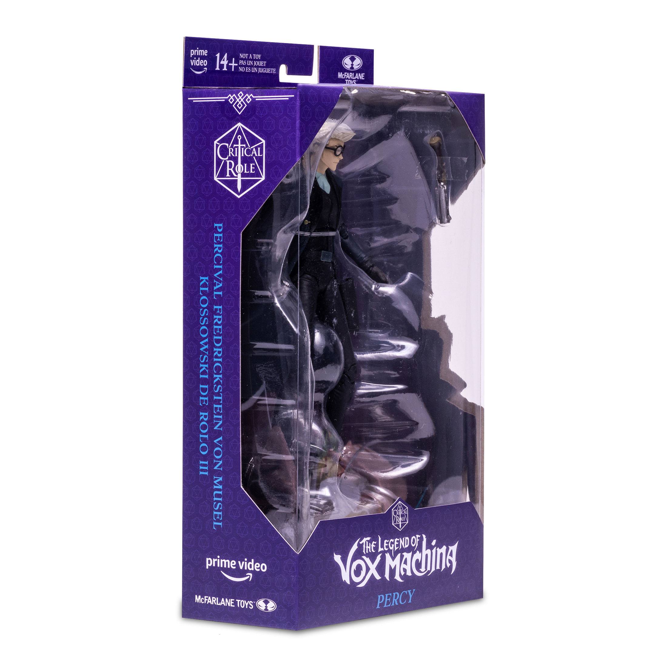 McFarlane 7-Inch Scale Critical Role Vox Machina Percy Action Figure