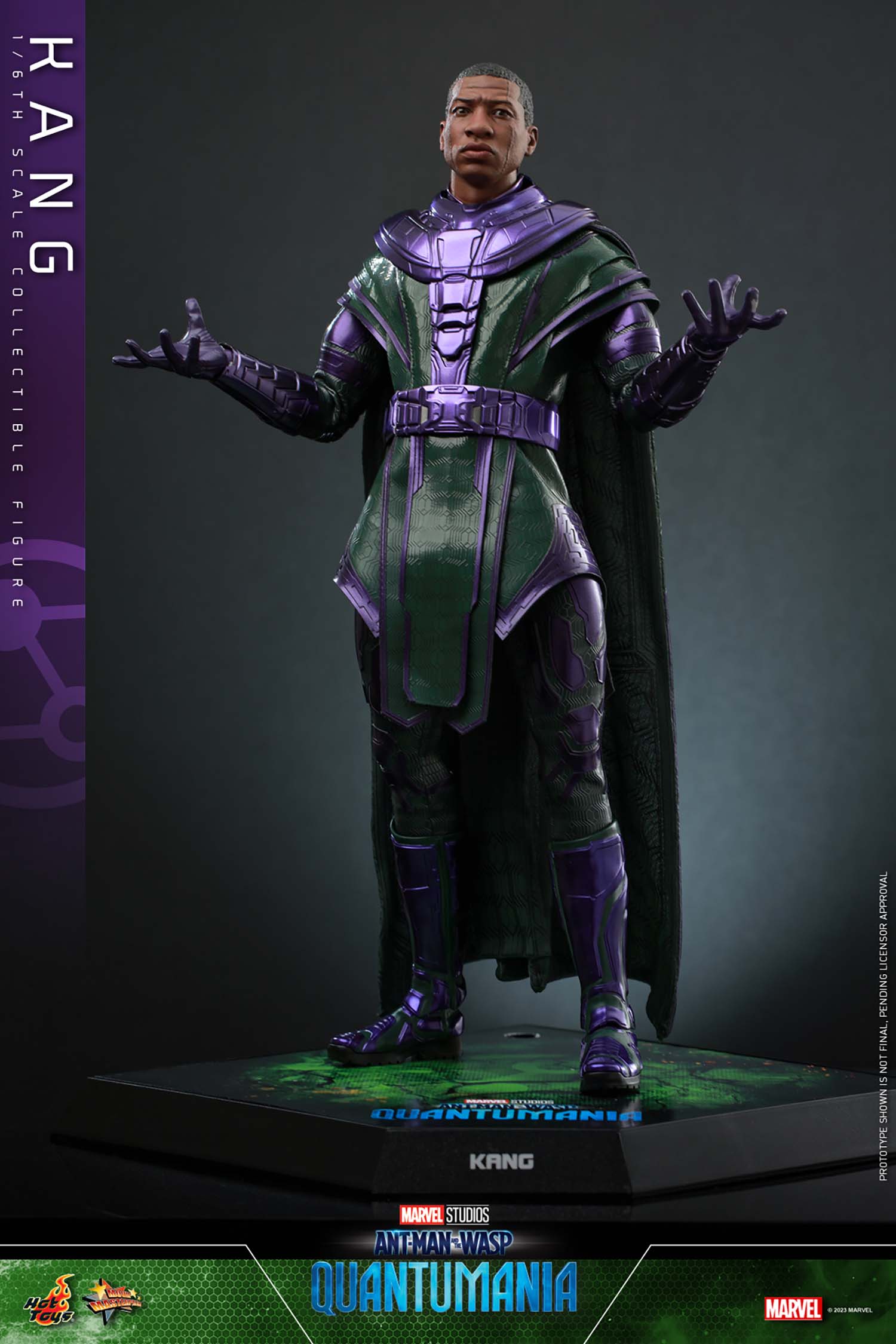 Hot Toys 1/6th Scale Marvel's Ant-Man and the Wasp: Quantumania Kang The Conqueror Collectible Figure