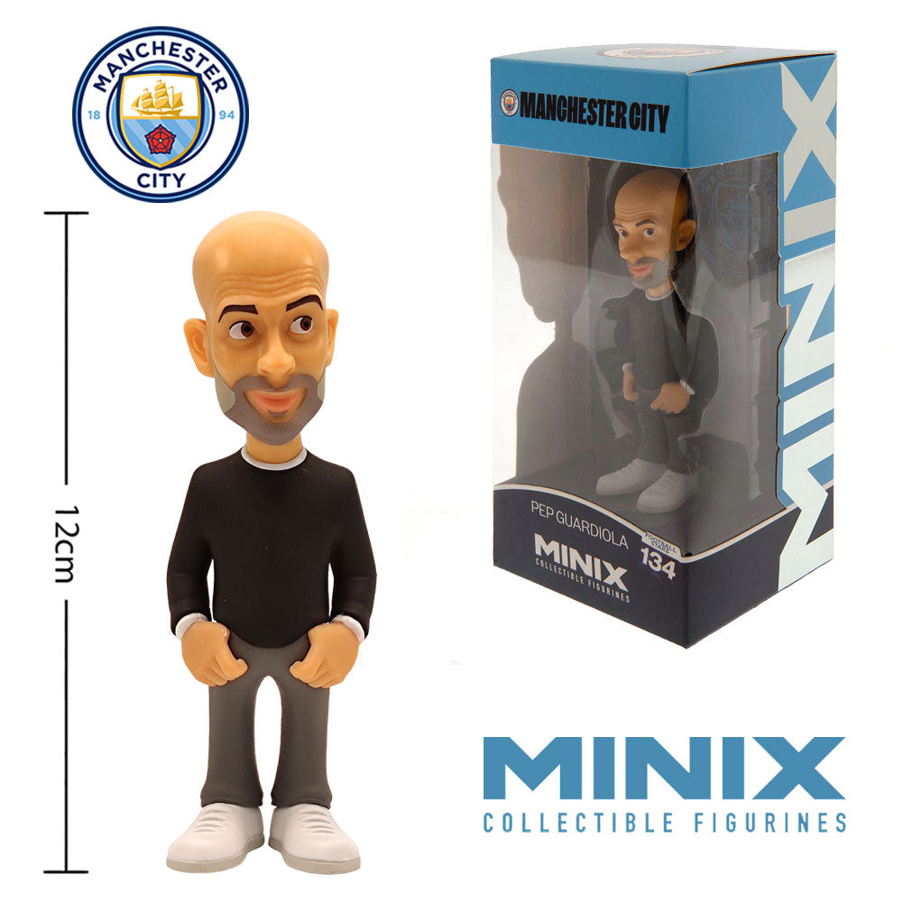 Collectible Manchester City FC MINIX Figurine of Manager Pep Guardiola