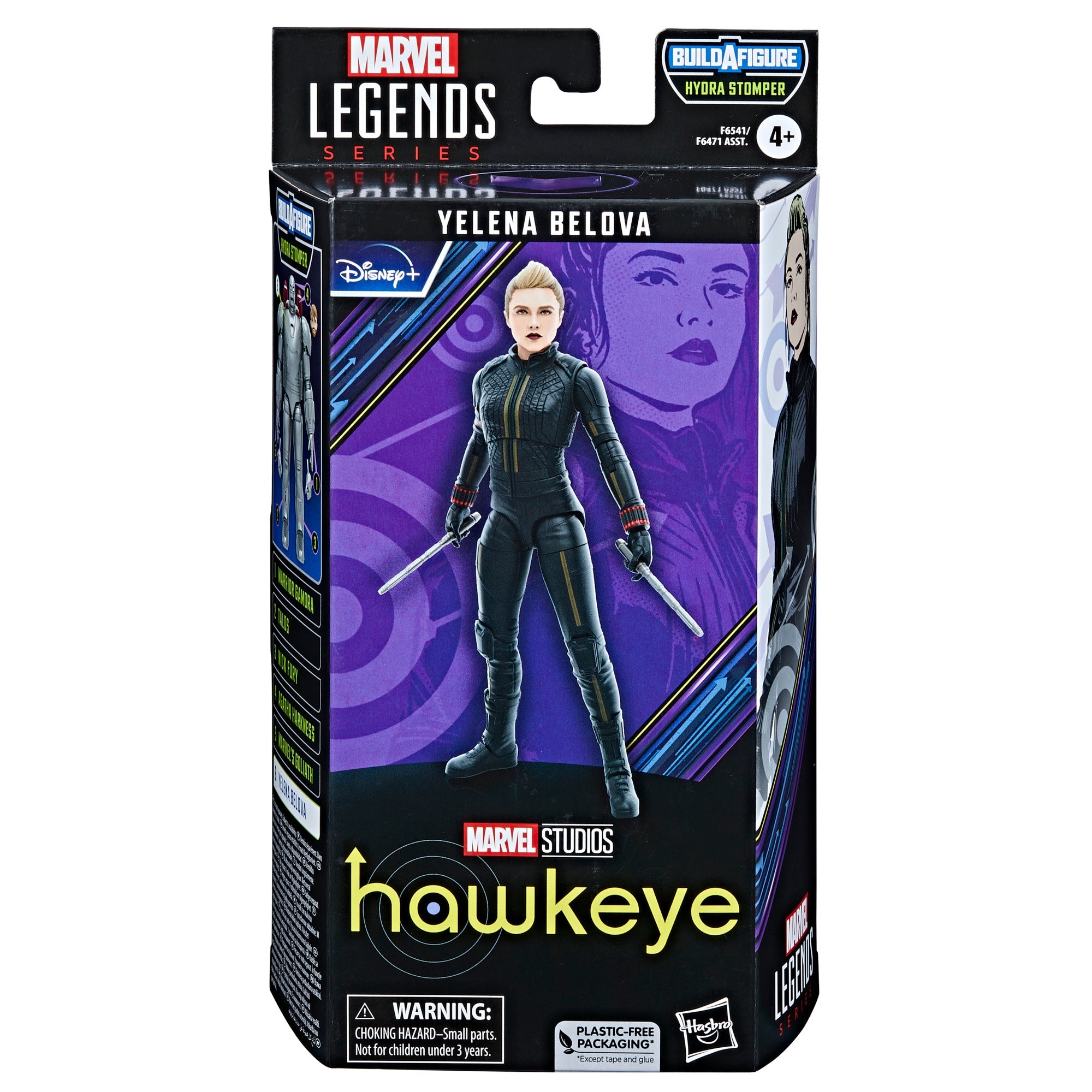 Hasbro 6-Inch Scale Marvel Legends Yelena Belova Action Figure from Hawkeye Series