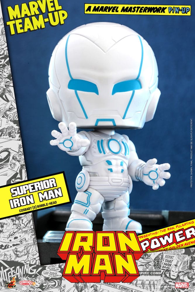 Hot Toys Cosbaby Series - Adorable Superior Iron Man Mini Figure
