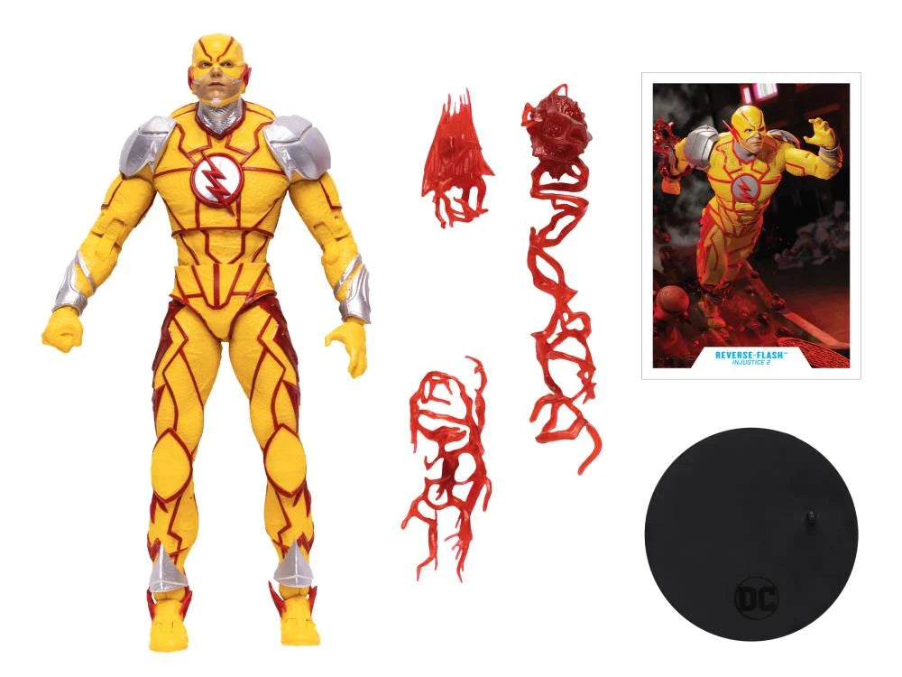 McFarlane's 7-Inch DC Multiverse Action Figure of the Reverse Flash, a Supervillain Collectible
