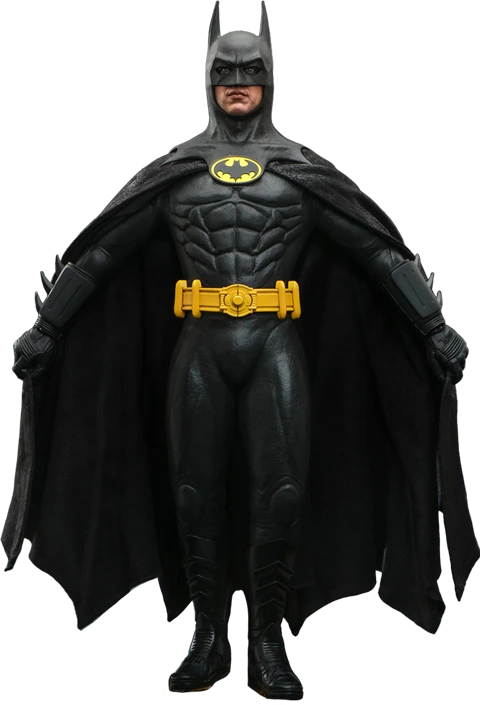 Hot Toys 1/6 Scale DC 1989 Iconic Michael Keaton Batman Figure