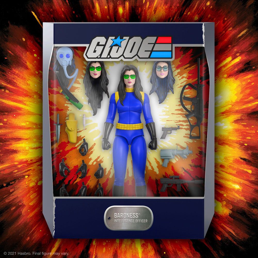 Super 7 Ultimates! G.I. Joe Baroness 7-Inch Articulated Action Figure