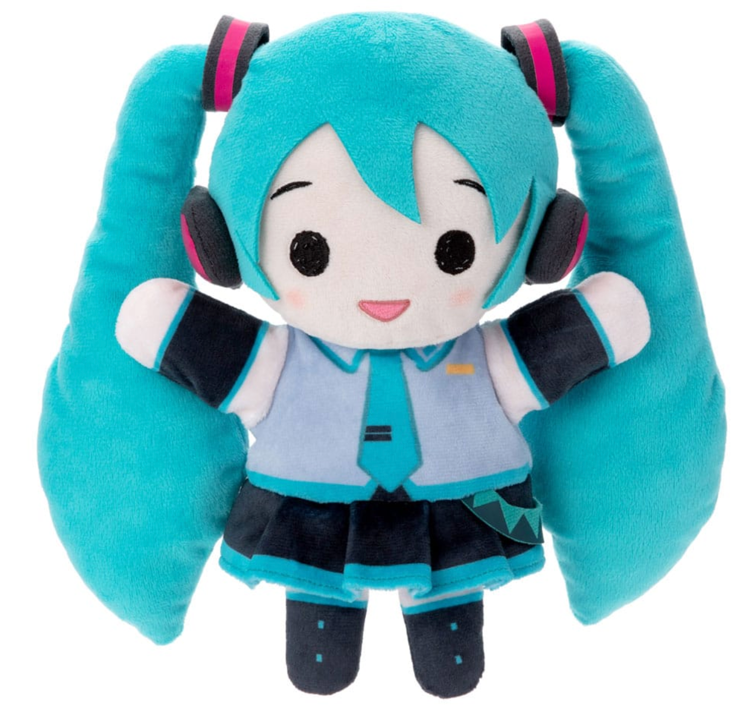 Adorable 100% Polyester Hatsune Miku Hand Puppet Plush Toy