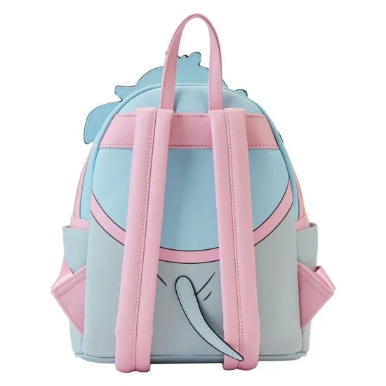 Loungefly Disney Mini Backpack Featuring Mrs. Jumbo Cradling Baby Dumbo in an Appliqued Trunk