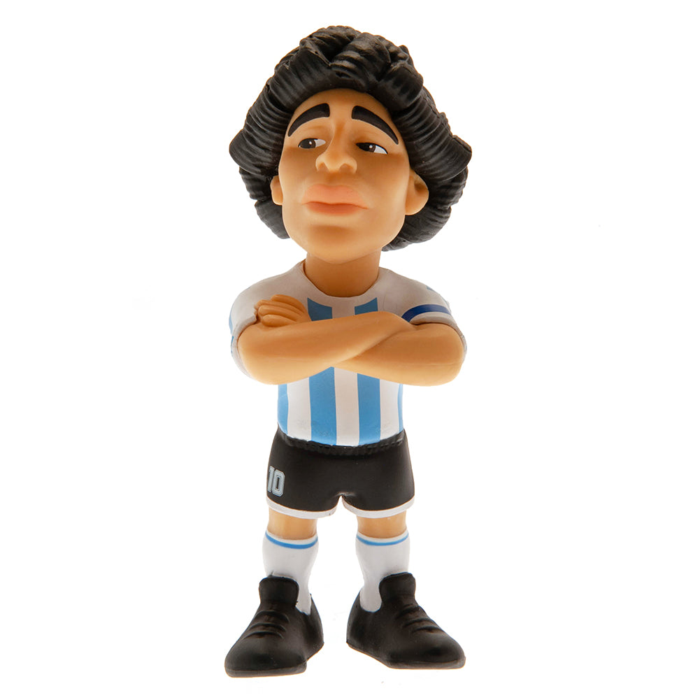 Miniature Maradona Figure in Argentina Team Kit