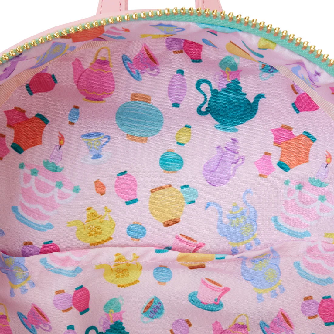 Loungefly Branded Disney Themed Alice In Wonderland Unbirthday Celebration Mini Backpack for Disney Fans