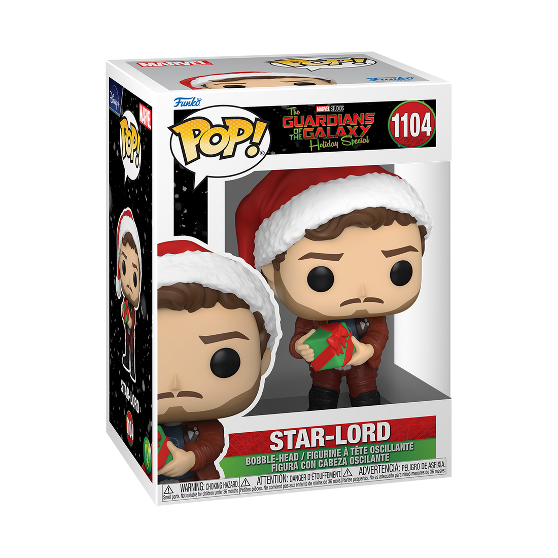Marvel Guardians of the Galaxy Star - Lord Character Holiday Special Collectible Funko Pop! Vinyl Figurine
