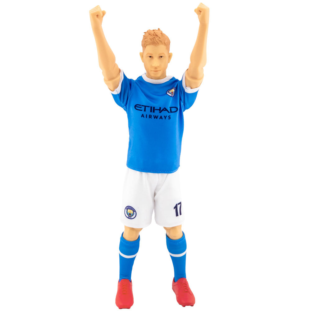 High - Quality Manchester City Football Club Kevin De Bruyne Action Figure Collectible