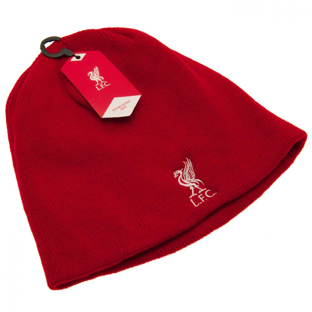 Liverpool FC Red Knitted One - Size - Fits - All Beanie Hat