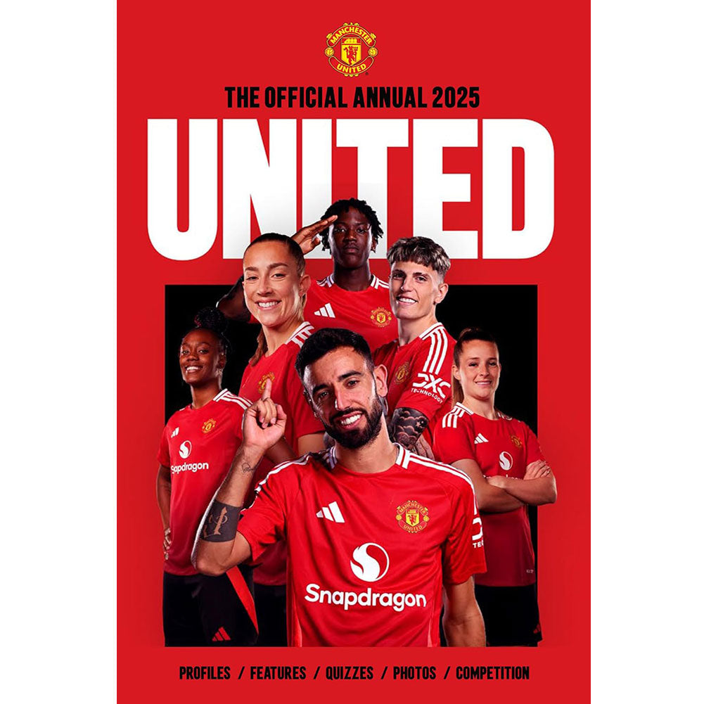 2025 Manchester United Football Club Annual - A Must - Have for Fans