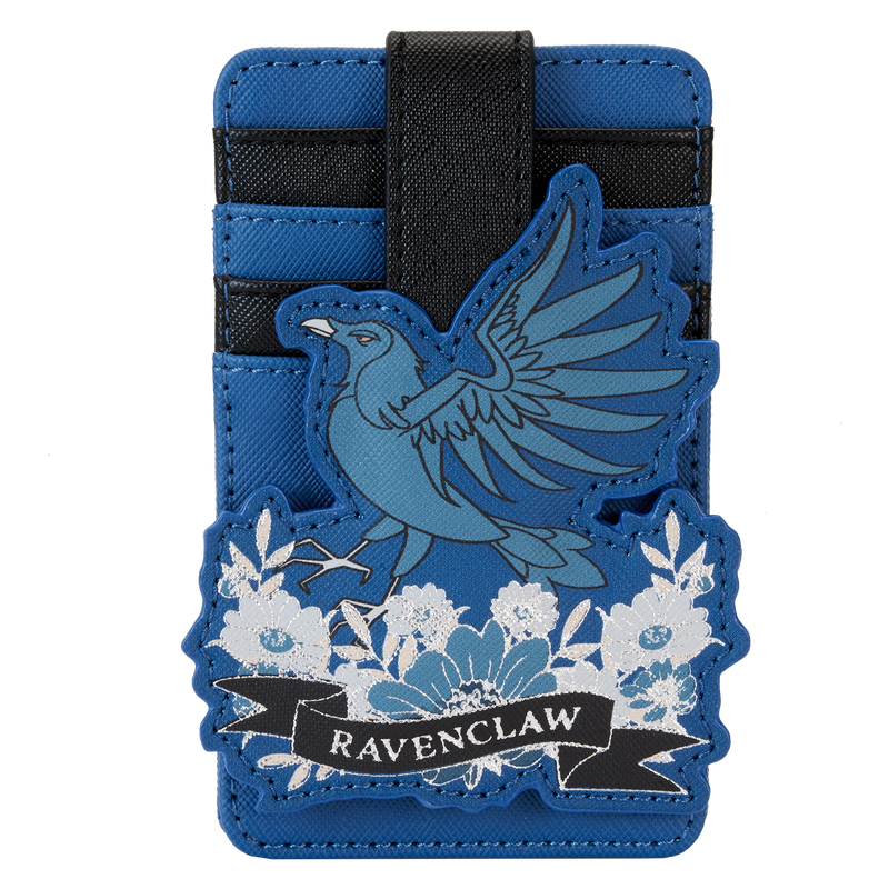 Loungefly Harry Potter Ravenclaw Floral Tattoo-Style Card Holder