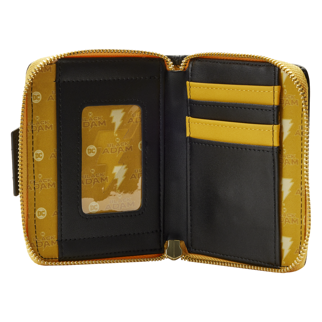 Loungefly DC Comics Black Adam Electric Cosplay Zip - Around Shining Wallet