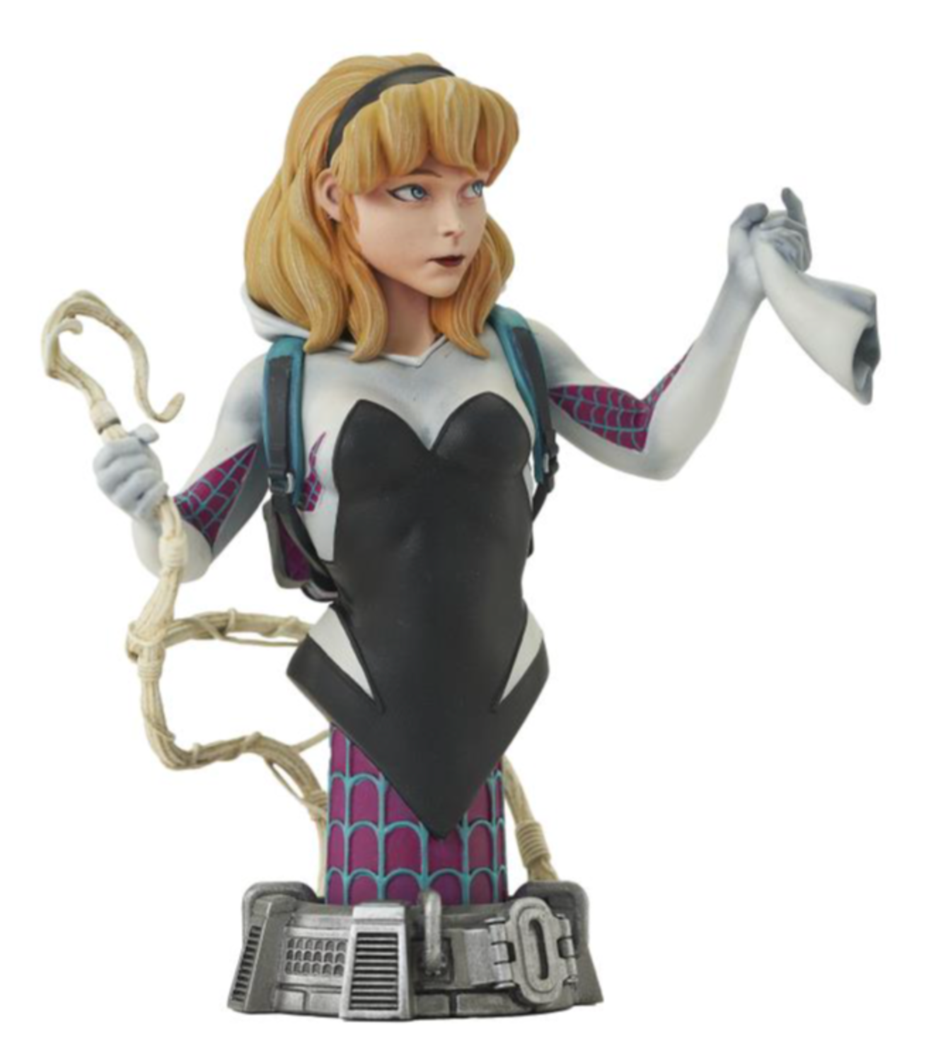 Limited Edition 1/7 Scale Collectible Bust of Marvel Comics' Ghost Spider