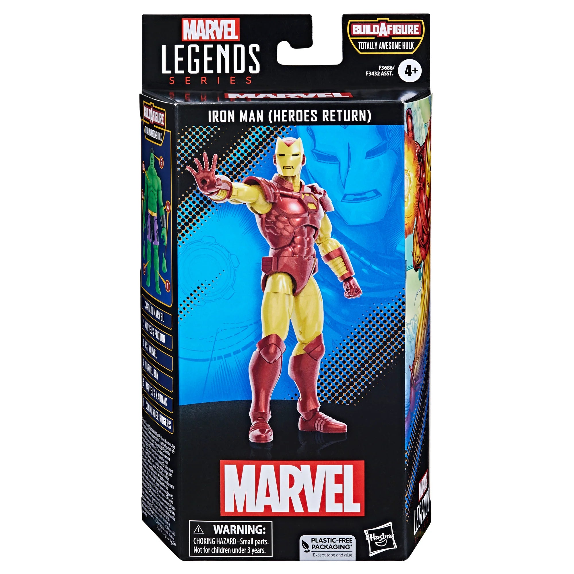 Marvel Legends Series 6-Inch Iron Man (Heroes Return) Collectible Action Figure