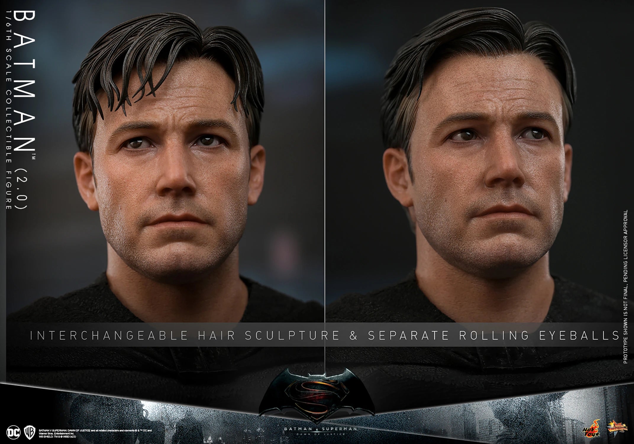 Hot Toys 1/6th Scale Batman Figure from Batman v Superman Dawn of Justice